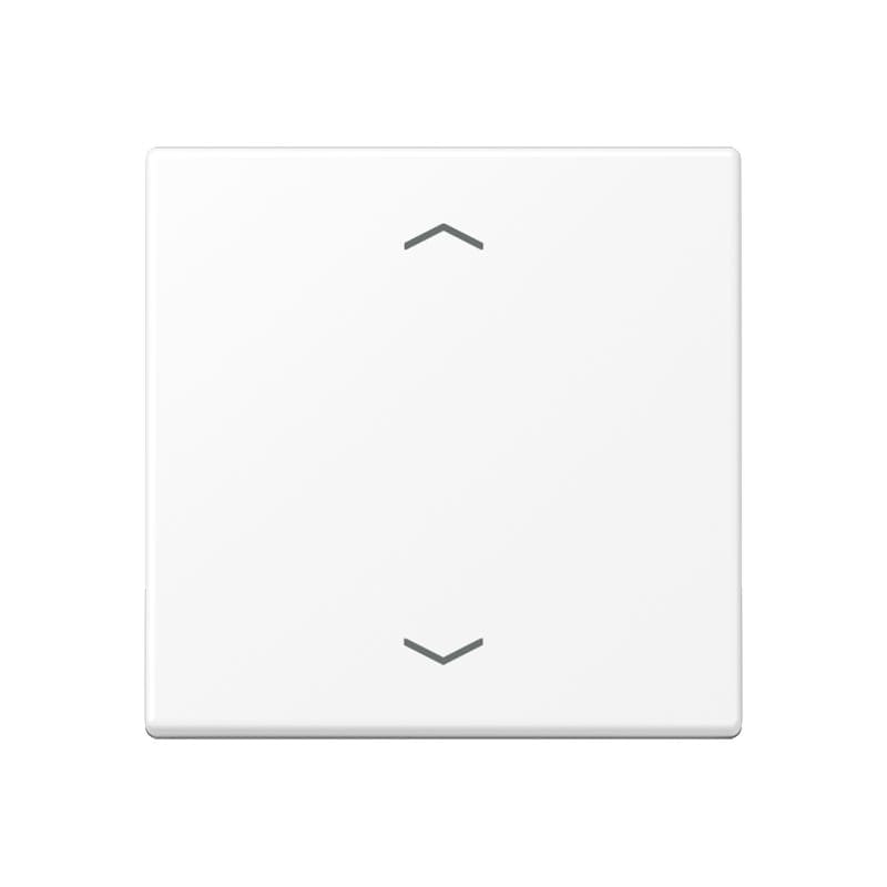 Jung - Enjo simple touche avec flèches pour mécanisme BP-BCU A10xxxST/ A 500 Blanc Mat