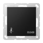 Jung - Régulateur KNX borgne avec entrée binaire 4E / A 500 Noir Mat