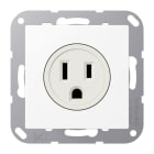 Jung - Prise de courant US-NEMA 15A / A 500 Blanc Mat