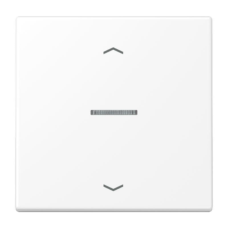 Jung - Enjo simple touche flèches et voyant méc BP-BCU LSCD10xxxST/ LS 990 blanc Mat