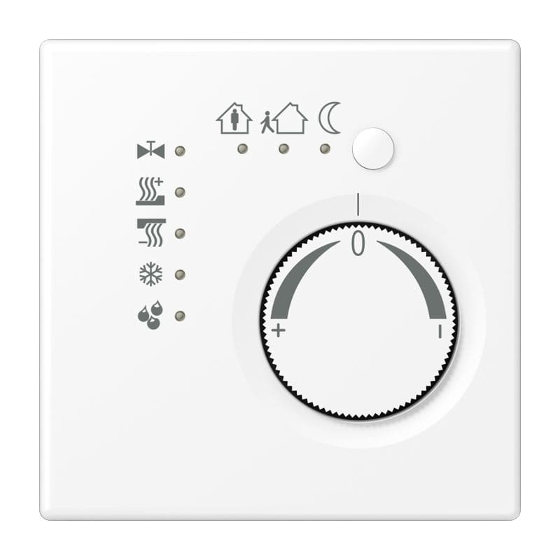Jung - Régulateur KNX avec entrée binaire / LS 990 Blanc Mat