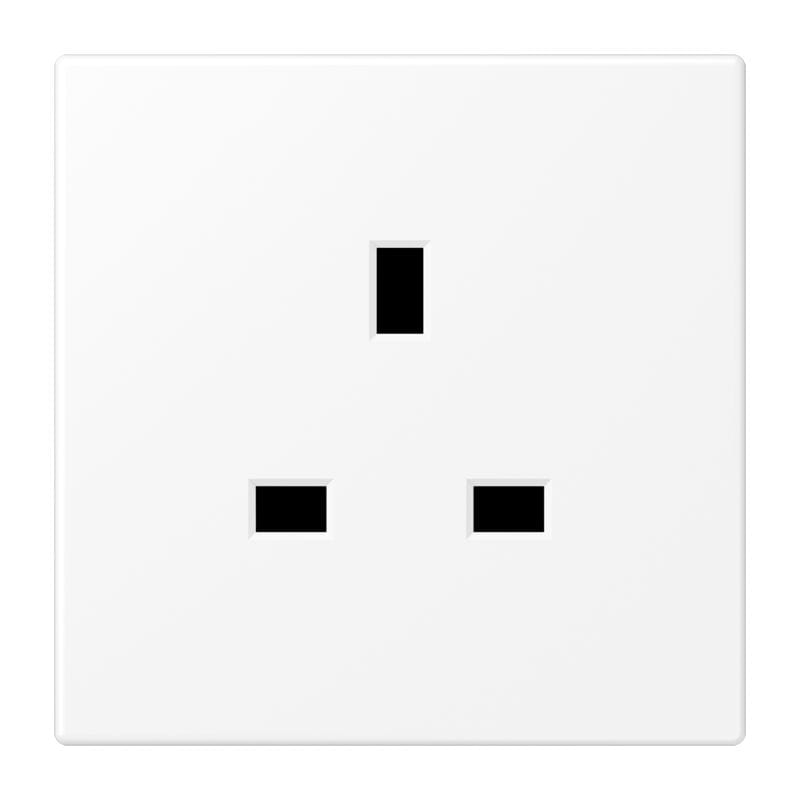 Jung - Prise B.S / LS 990 Blanc Mat