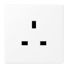 Jung - Prise B.S / LS 990 Blanc Mat