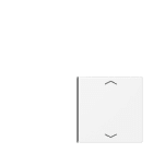 Jung - Touche D 4 voies avec flèches platine F40 / LS 990 Blc Mt