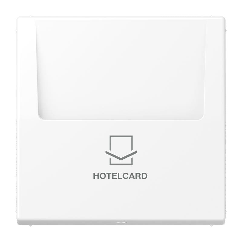 Jung - Enjoliveur Hotelcard / LS 990 Blanc Mat