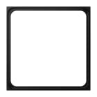 Jung - Cadre de compensation / LS 990 Noir Mat