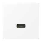 Jung - Connecteur Multimédia 1 x HDMI / LS 990 Blc Mt