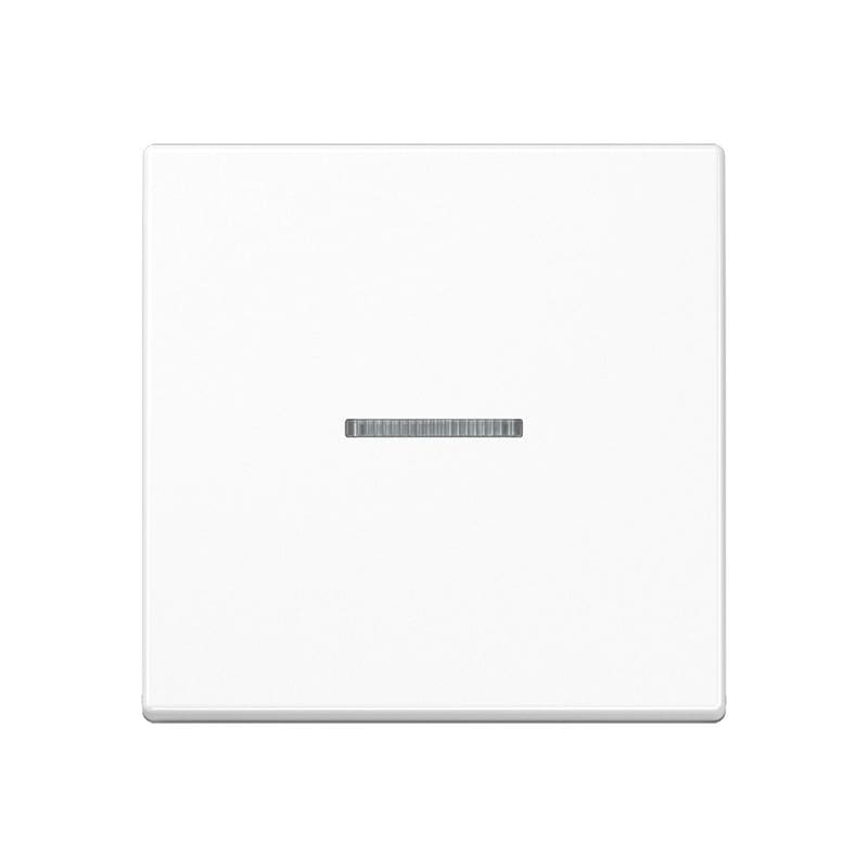 Jung - Enjoliveur simple touche KNX RF 1 voie / A500 Blanc