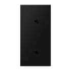 Jung - Enjoliveur VER 1+1 lev. Cylindre / LS 1912 Noir Mat