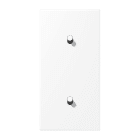 Jung - Enjoliveur VER 1+1 lev. Cylindre / LS 1912 Blanc Mat