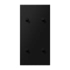 Jung - Enjoliveur VER 2+2 lev. Cylindre / LS 1912 Noir Mat