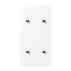 Jung - Enjoliveur VER 2+2 lev. Cylindre / LS 1912 Blanc Mat