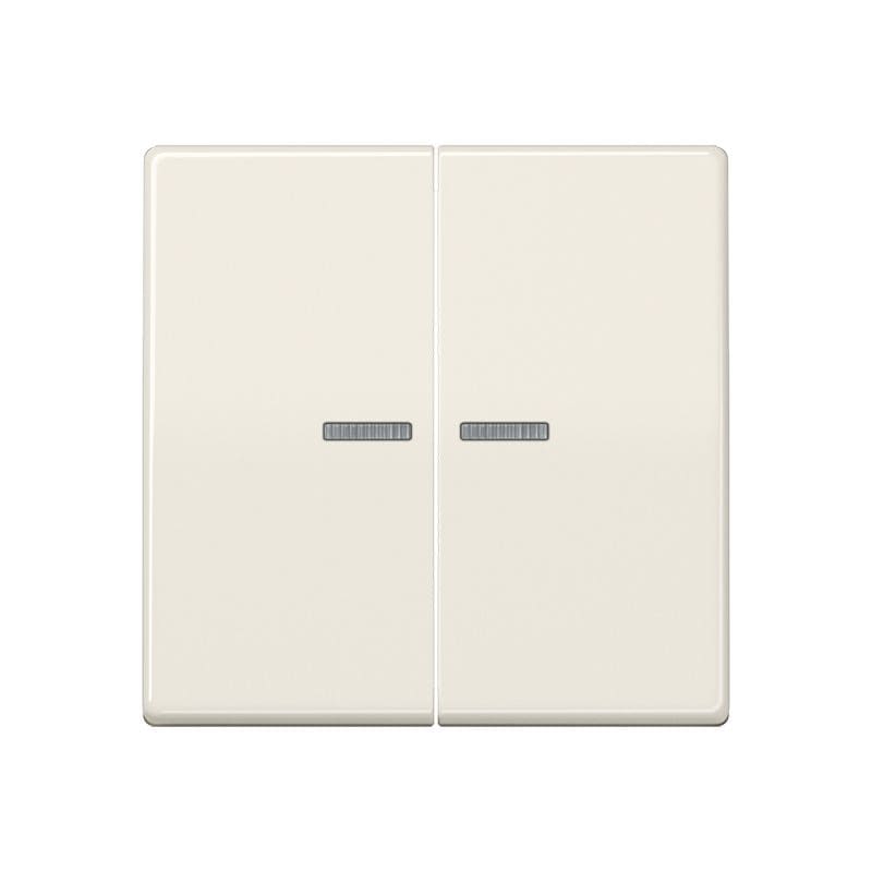 Jung - Enjoliveur 2T KNX RF 1V / Série AS 500 Ivoire