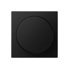 Jung - Enjo pour variateur rotatif / A 500 noir mat pour mécanisme variateur rotatif