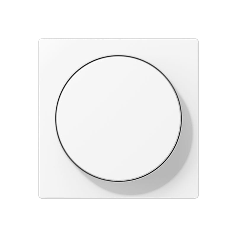 Jung - Enjo pour variateur rotatif / A 500 blanc mat pour mécanisme variateur rotatif