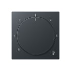 Jung - Enjoliveur de finition pour thermostat / A500 Anthracite