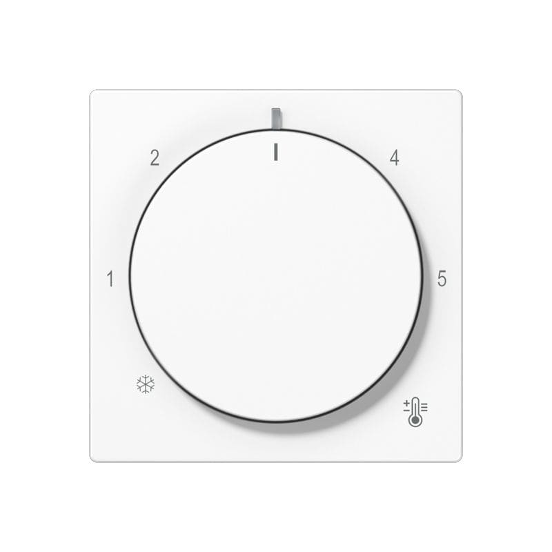 Jung - Enjoliveur de finition pour thermostat / A500 Blanc