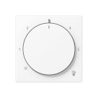Jung - Enjoliveur de finition pour thermostat / A500 Blanc Mat