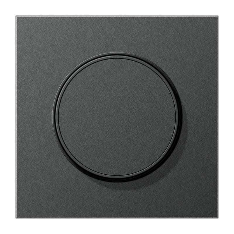 Jung - Enjoliveur pour variateur rotatif / LS 990 Aluminium