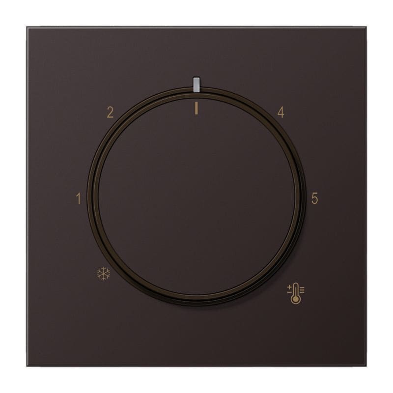 Jung - Enjoliveur pour thermostat rotatif / LS990 Dark