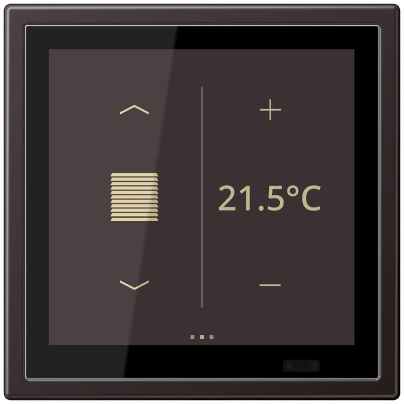 Jung - Ecran Tactile LS Touch KNX / LS 990 Dark Canon fusil