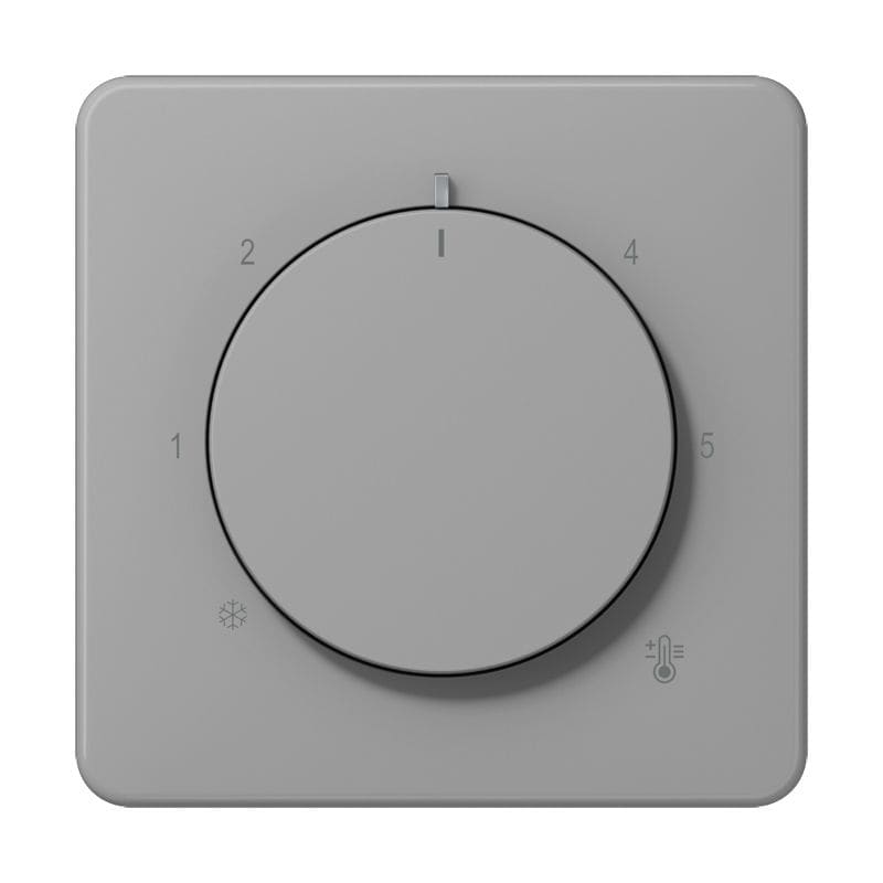 Jung - Enjoliveur pour thermostat / Série CD 500 Gris