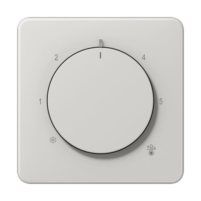 Jung - Enjoliveur pour thermostat / Série CD 500 Gris clair