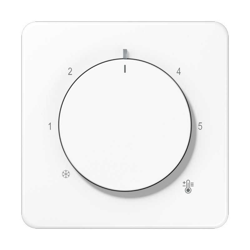 Jung - Enjoliveur pour thermostat / Série CD 500 Blanc