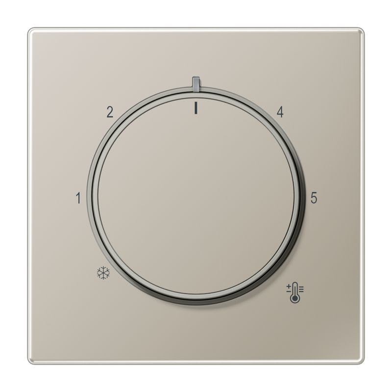 Jung - Enjo pour thermostat / LS990 Mét Inox