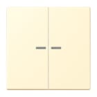 Jung - Enjo double touche à voyant pour méc BP-BCU F10 LSCD10xxxST / LS 990 LC 32001