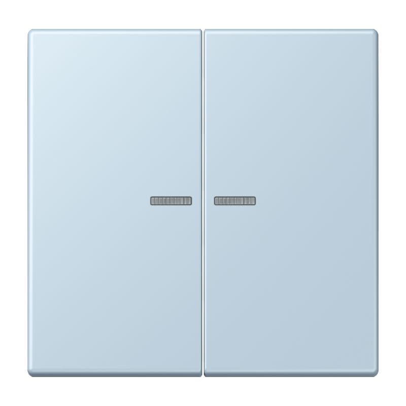 Jung - Enjo double touche à voyant pour méc BP-BCU F10 LSCD10xxxST / LS 990 LC 32022