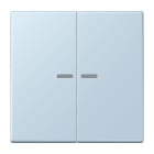 Jung - Enjo double touche à voyant pour méc BP-BCU F10 LSCD10xxxST / LS 990 LC 32022
