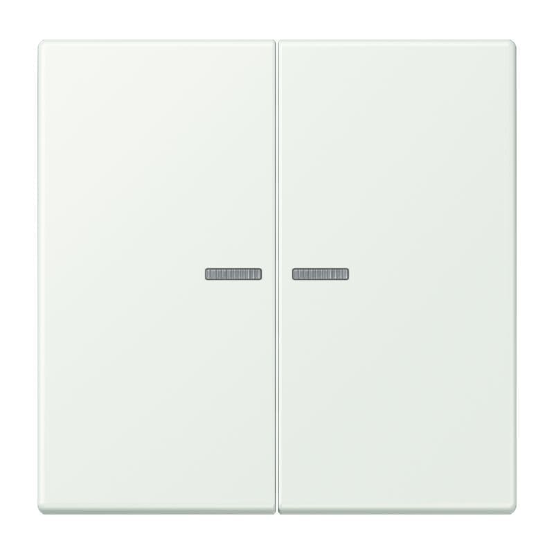 Jung - Enjo double touche à voyant pour méc BP-BCU F10 LSCD10xxxST / LS 990 LC 32024