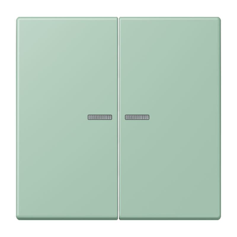 Jung - Enjo double touche à voyant pour méc BP-BCU F10 LSCD10xxxST / LS 990 LC 32041