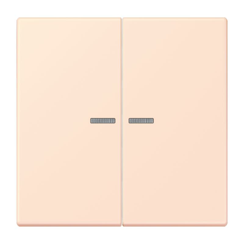 Jung - Enjo double touche à voyant pour méc BP-BCU F10 LSCD10xxxST / LS 990 LC 32082