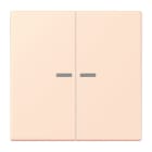 Jung - Enjo double touche à voyant pour méc BP-BCU F10 LSCD10xxxST / LS 990 LC 32082