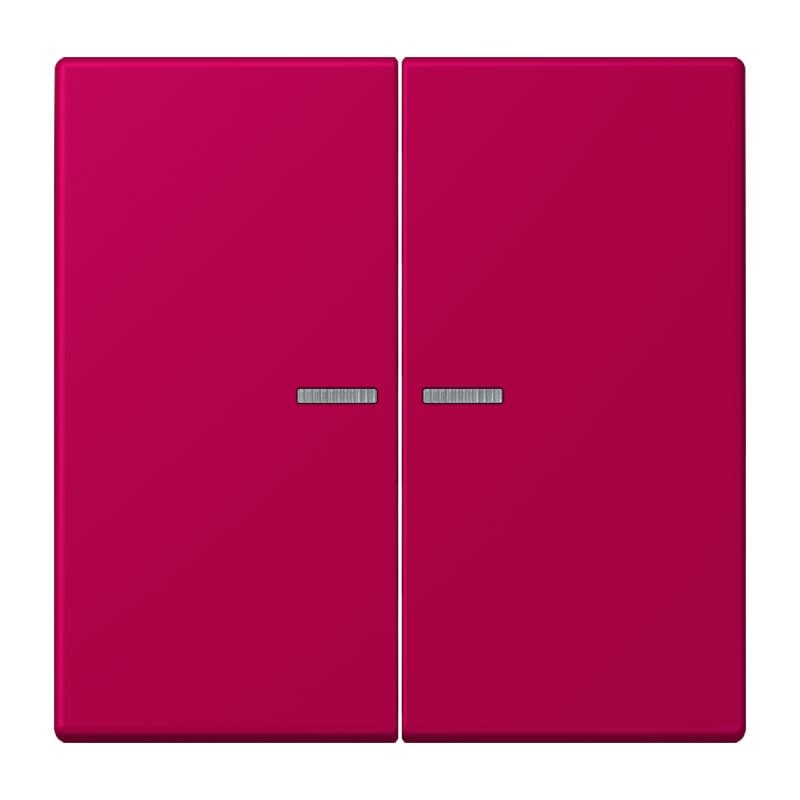 Jung - Enjo double touche à voyant pour méc BP-BCU F10 LSCD10xxxST / LS 990 LC 32101