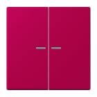 Jung - Enjo double touche à voyant pour méc BP-BCU F10 LSCD10xxxST / LS 990 LC 32101