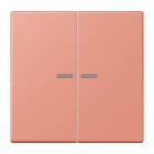 Jung - Enjo double touche à voyant pour méc BP-BCU F10 LSCD10xxxST / LS 990 LC 32111