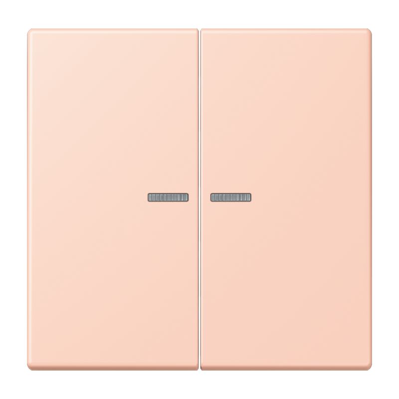 Jung - Enjo double touche à voyant pour méc BP-BCU F10 LSCD10xxxST / LS 990 LC 32114