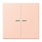 Jung - Enjo double touche à voyant pour méc BP-BCU F10 LSCD10xxxST / LS 990 LC 32114