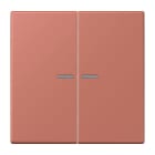 Jung - Enjo double touche à voyant pour méc BP-BCU F10 LSCD10xxxST / LS 990 LC 32121