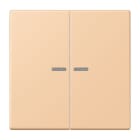 Jung - Enjo double touche à voyant pour méc BP-BCU F10 LSCD10xxxST / LS 990 LC 32122