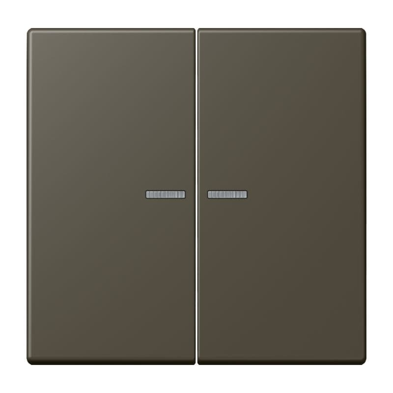 Jung - Enjo double touche à voyant pour méc BP-BCU F10 LSCD10xxxST / LS 990 LC 32140