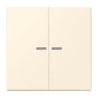 Jung - Enjo double touche à voyant pour méc BP-BCU F10 LSCD10xxxST / LS 990 LC 4320B