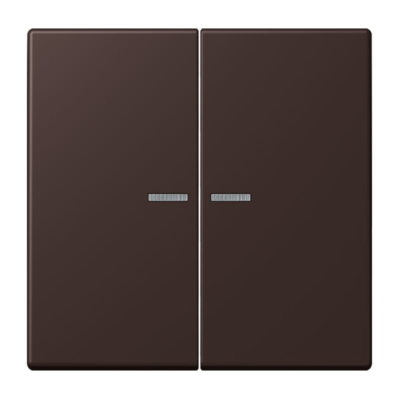 Jung - Enjo double touche à voyant pour méc BP-BCU F10 LSCD10xxxST / LS 990 LC 4320J