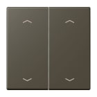 Jung - Enjo double touche flèches pour mécanisme BP-BCU LSCD10xxxST / LS 990 LC 32140