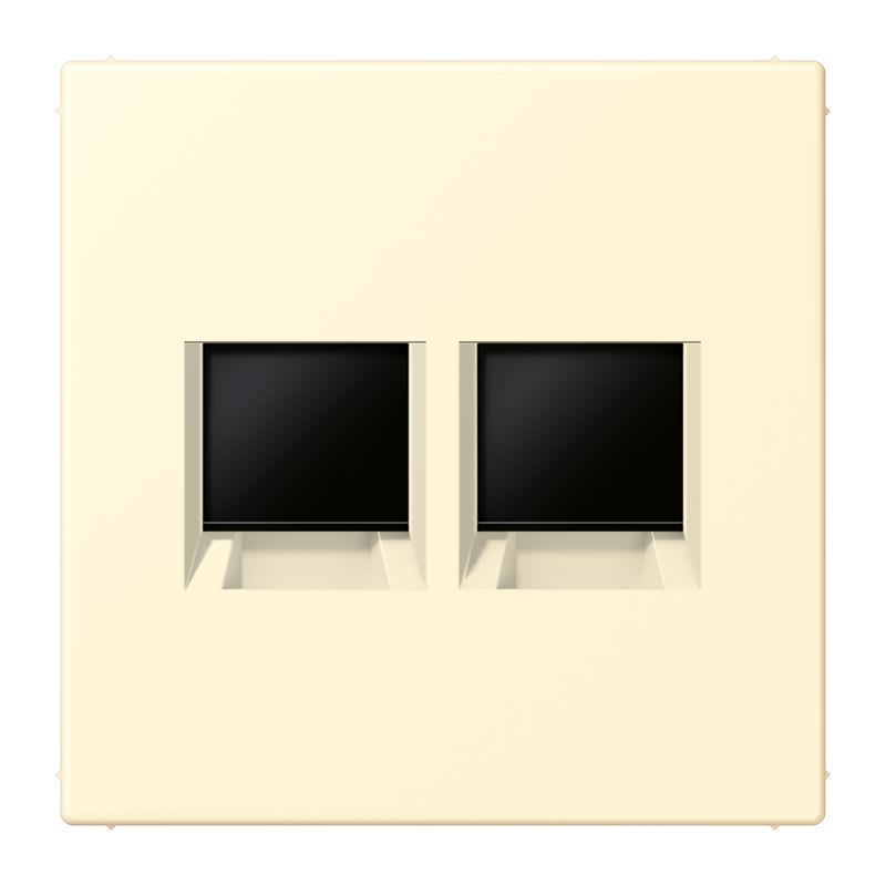 Jung - Enjo pour deux noyaux Modulear-Jack / LS 990 LC 32001