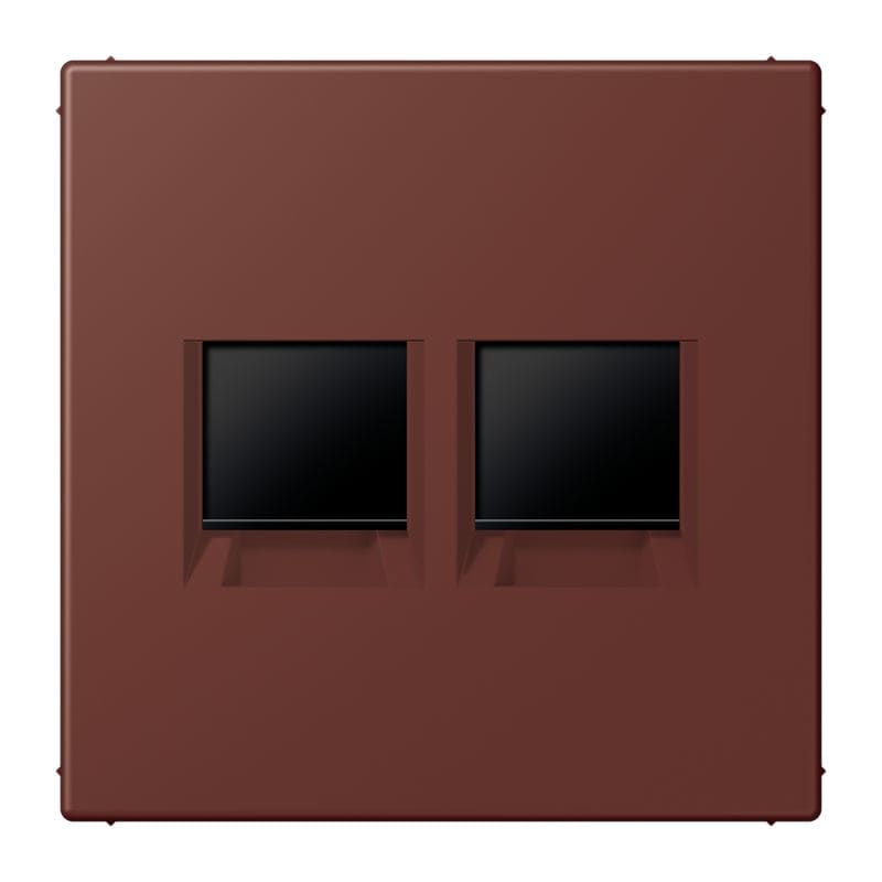 Jung - Enjo pour deux noyaux Modulear-Jack / LS 990 LC 32120