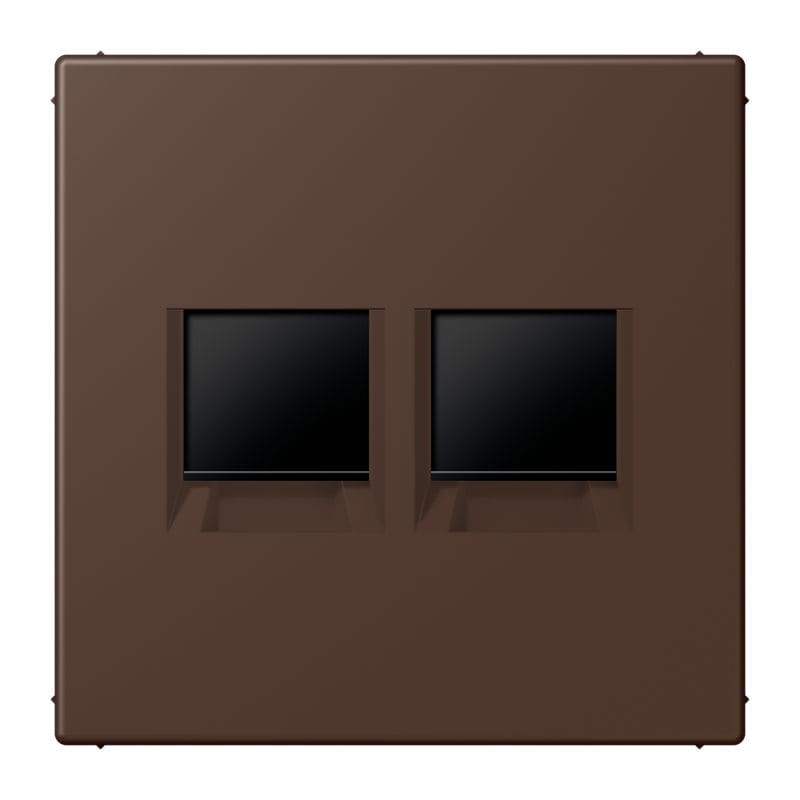 Jung - Enjo pour deux noyaux Modulear-Jack / LS 990 LC 32130